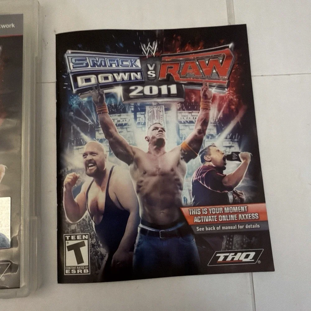 WWE SmackDown vs. Raw 2011 PlayStation 3 PS3 Complete With Manual CIB